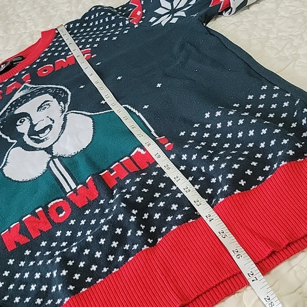 ELF Christmas Sweater Unisex 2XL - Picture 6 of 9